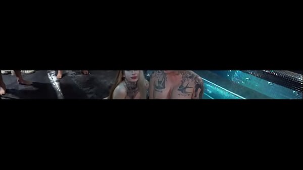 Epic Piss Wash with Lila Storm and 9 dicks