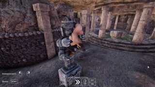 Lara Croft’s deep throat came in handy to activate an ancient statue. 3D Hentai