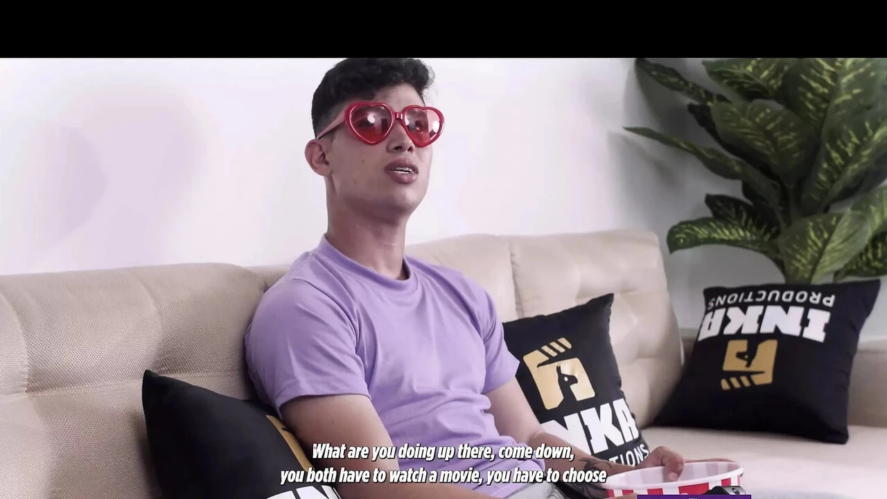 My God! Black milf with big tits and huge ass fucks gay couple for valentine’s day