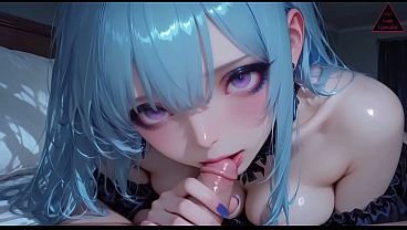 Ultimate AI Hentai! Blue-Haired Girl’s Steamy Session: Doggy Style and Missionary [AI Generated]